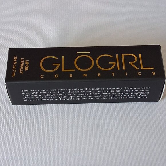GloGirl Cosmetics Lip Oil in Literally NIB - Picture 2 of 2
